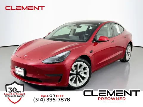 Red 2022 Tesla Model 3 for sale in St. Charles, MO