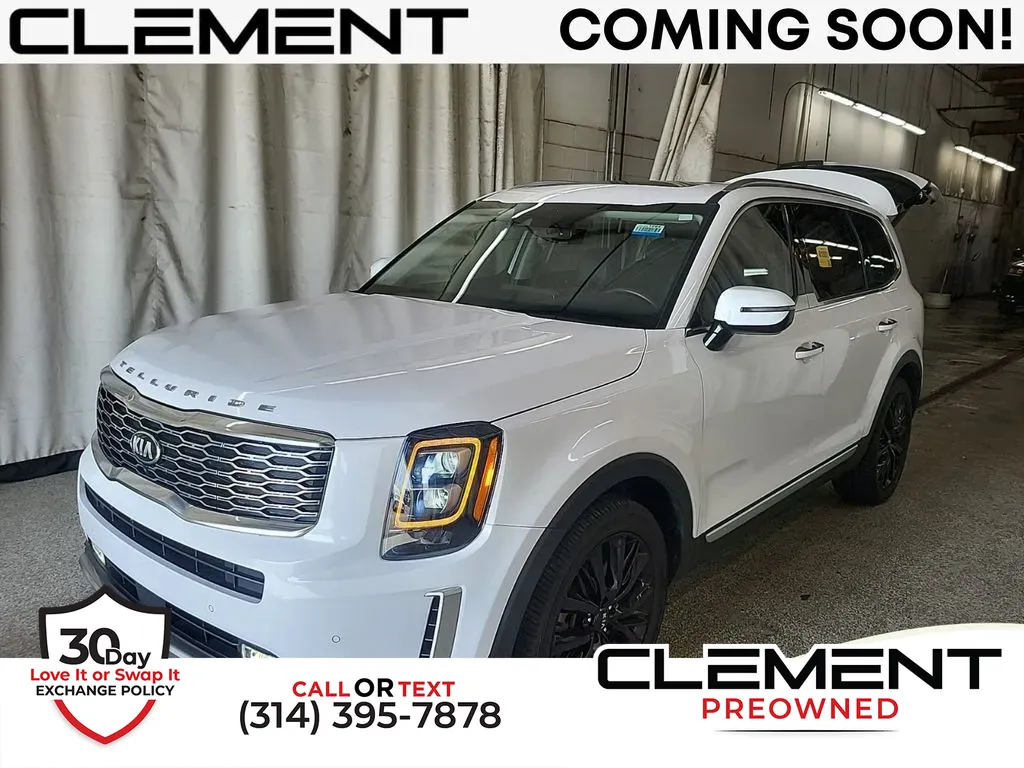 White 2021 Kia Telluride SX for sale in St. Charles, MO