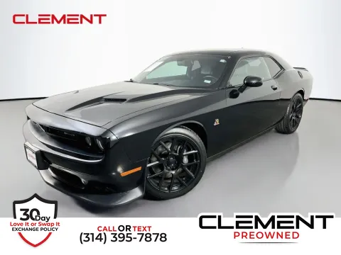 Black 2016 Dodge Challenger R/T Scat Pack for sale in St. Charles, MO