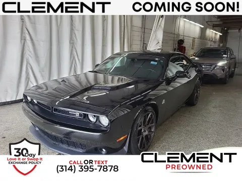 Black 2016 Dodge Challenger R/T Scat Pack for sale in St. Charles, MO