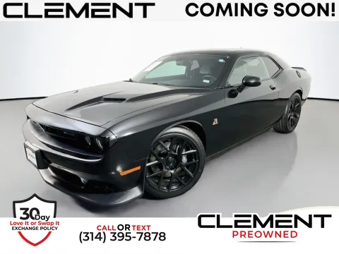 Black 2016 Dodge Challenger R/T Scat Pack for sale in St. Charles, MO