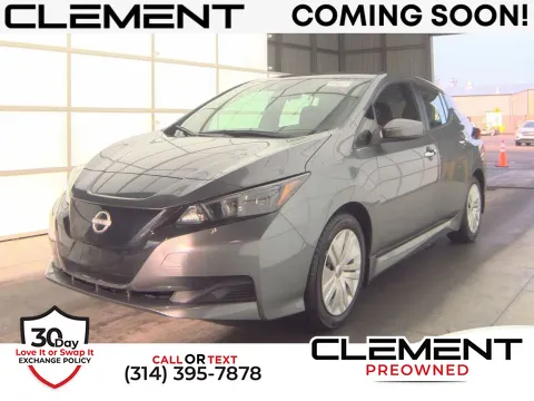 Gray 2023 Nissan Leaf S for sale in St. Charles, MO