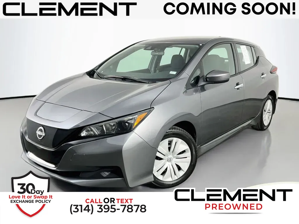 Gray 2023 Nissan Leaf S for sale in St. Charles, MO