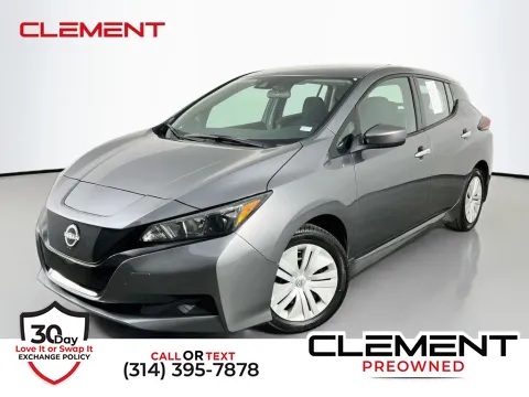 Gray 2023 Nissan Leaf S for sale in St. Charles, MO