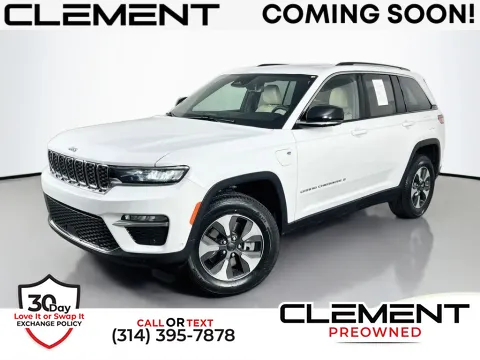 White 2022 Jeep Grand Cherokee 4xe for sale in St. Charles, MO