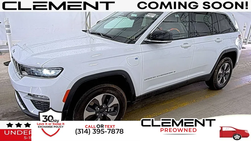 White 2022 Jeep Grand Cherokee 4xe for sale in St. Charles, MO