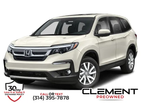 Black 2021 Honda Pilot EX-L for sale in St. Charles, MO