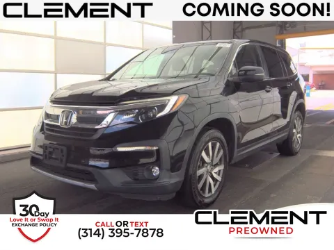 Black 2021 Honda Pilot EX-L for sale in St. Charles, MO