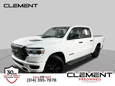 White 2023 Ram 1500 Laramie for sale in St. Charles, MO