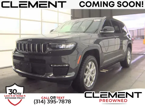 Gray 2023 Jeep Grand Cherokee L Limited for sale in St. Charles, MO