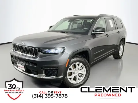 Gray 2023 Jeep Grand Cherokee L Limited for sale in St. Charles, MO
