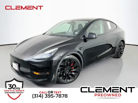 Black 2023 Tesla Model Y Performance for sale in St. Charles, MO