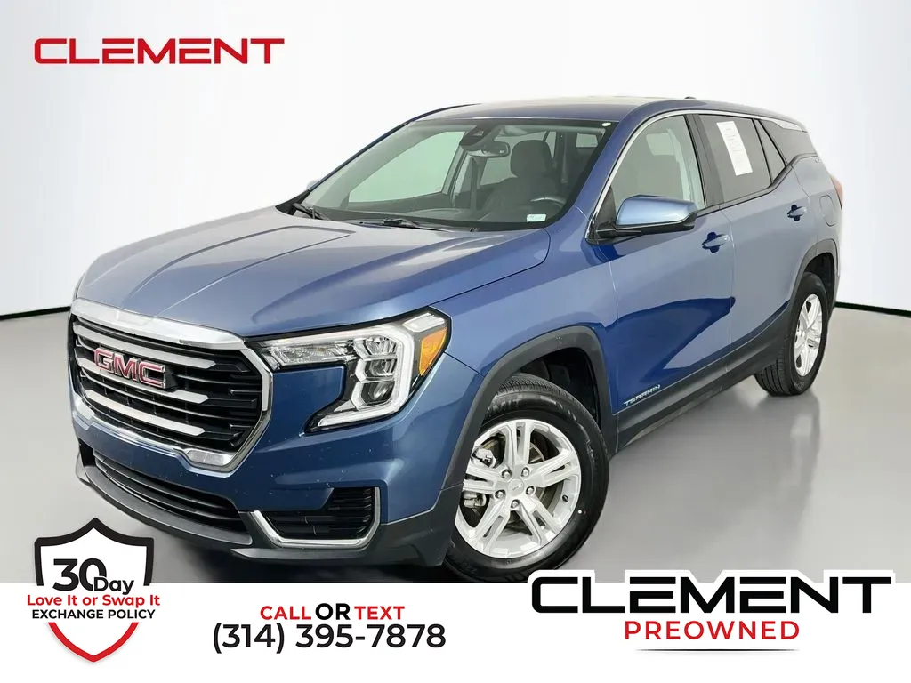 Blue 2024 GMC Terrain SLE for sale in St. Charles, MO