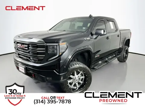 Black 2022 GMC Sierra 1500 AT4 for sale in St. Charles, MO