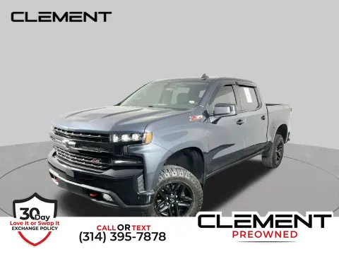 Gray 2021 Chevrolet Silverado 1500 LT Trail Boss for sale in St. Charles, MO