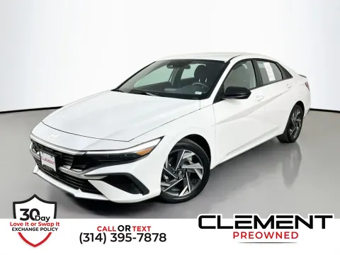 White 2025 Hyundai Elantra SEL Sport for sale in St. Charles, MO
