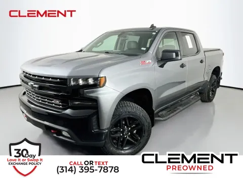 Gray 2020 Chevrolet Silverado 1500 LT Trail Boss for sale in St. Charles, MO