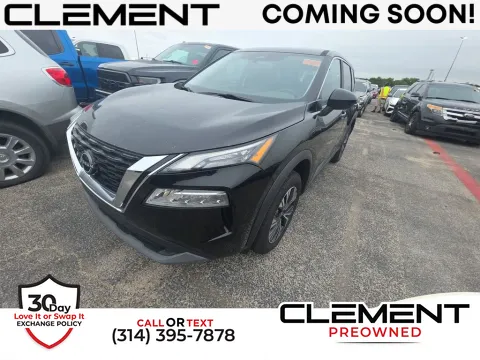 Black 2023 Nissan Rogue SV for sale in St. Charles, MO