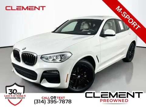 White 2019 BMW X4 xDrive30i for sale in St. Charles, MO