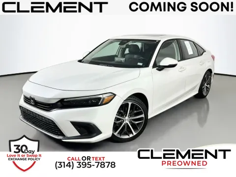 White 2022 Honda Civic Touring for sale in St. Charles, MO