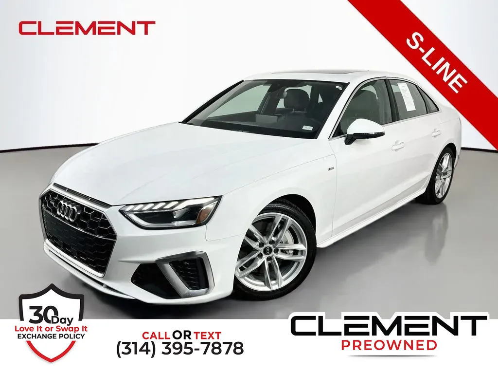 White 2023 Audi A4 45 S line Premium Plus for sale in St. Charles, MO