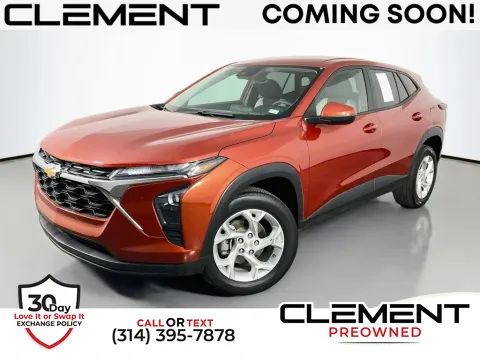 Orange 2024 Chevrolet Trax LS for sale in St. Charles, MO