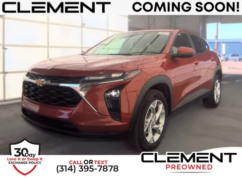 Orange 2024 Chevrolet Trax LS for sale in St. Charles, MO