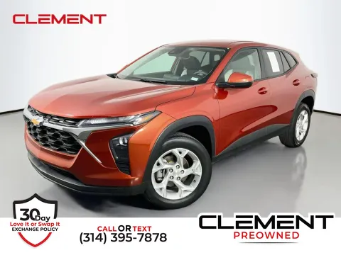 Orange 2024 Chevrolet Trax LS for sale in St. Charles, MO