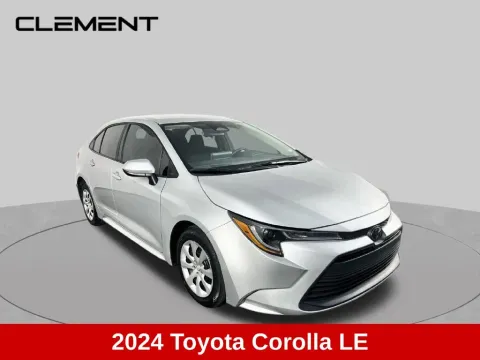 Another view of 2024 Toyota Corolla LE for sale in St. Charles, MO at Clement Supercenter