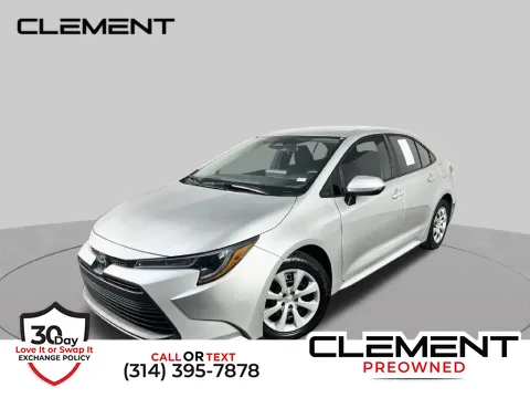 Silver 2024 Toyota Corolla LE for sale in St. Charles, MO