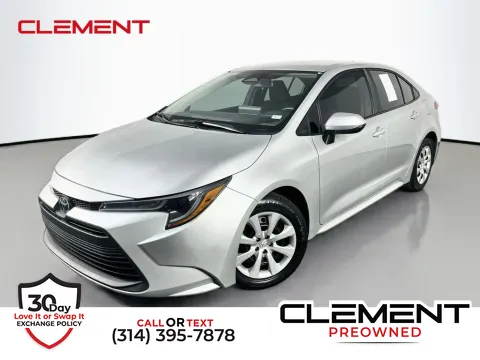 Silver 2024 Toyota Corolla LE for sale in St. Charles, MO
