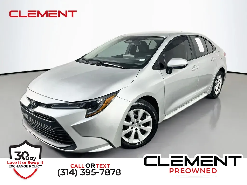 Silver 2024 Toyota Corolla LE for sale in St. Charles, MO