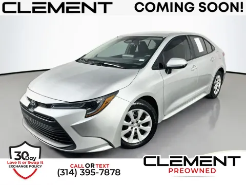 Silver 2024 Toyota Corolla LE for sale in St. Charles, MO