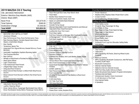 Photos of 2019 Mazda CX-3 Touring for sale in St. Charles, MO at Clement Supercenter