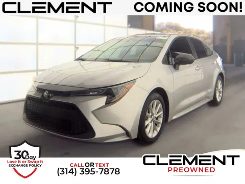 Silver 2021 Toyota Corolla LE for sale in St. Charles, MO