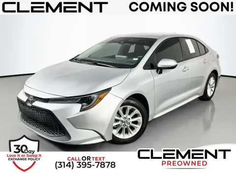 Silver 2021 Toyota Corolla LE for sale in St. Charles, MO