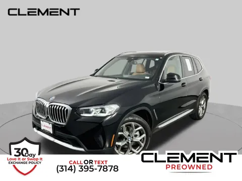 Black 2023 BMW X3 xDrive30i for sale in St. Charles, MO