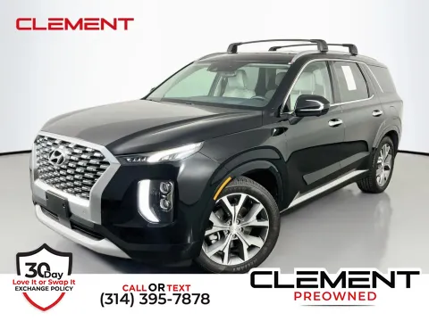 Black 2022 Hyundai Palisade Limited for sale in St. Charles, MO