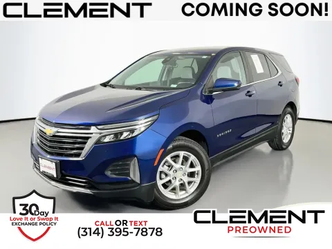 Blue 2023 Chevrolet Equinox LT for sale in St. Charles, MO