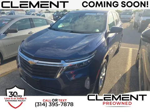 Blue 2023 Chevrolet Equinox LT for sale in St. Charles, MO