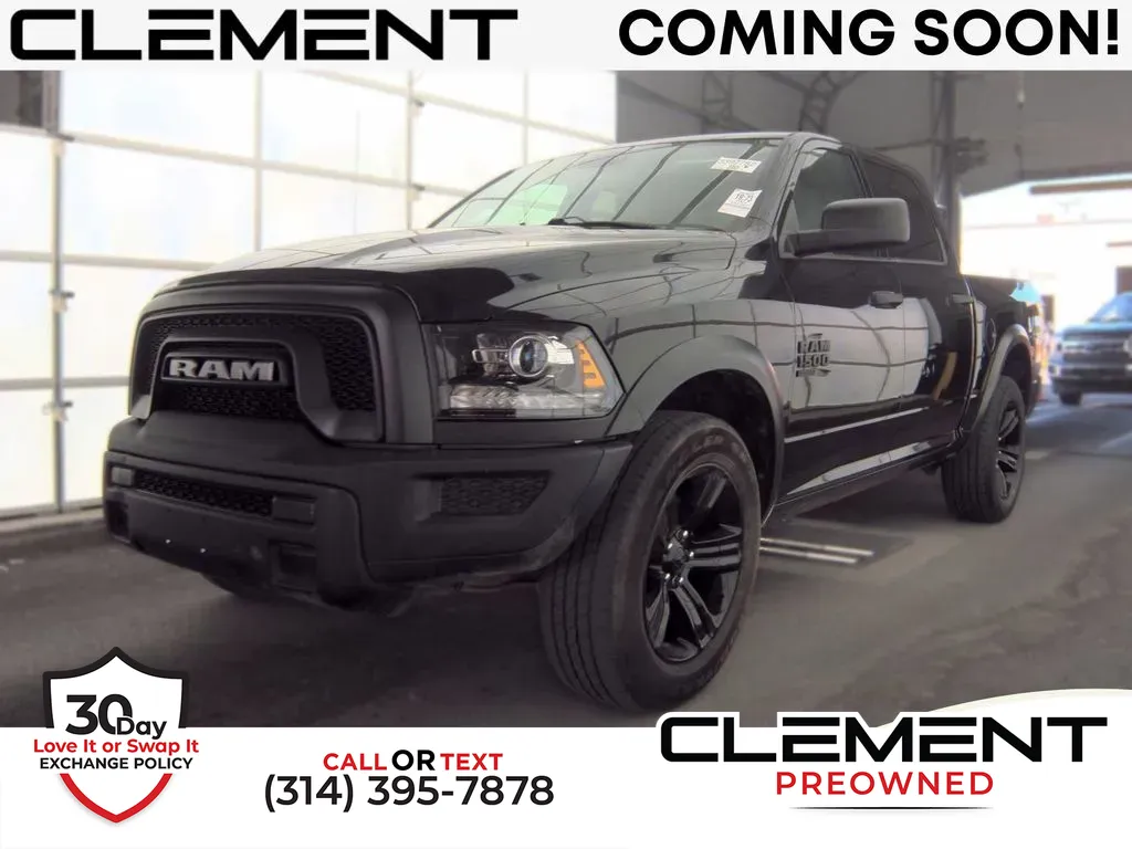 Black 2024 Ram 1500 Classic Warlock for sale in St. Charles, MO
