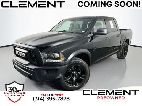 Black 2024 Ram 1500 Classic Warlock for sale in St. Charles, MO