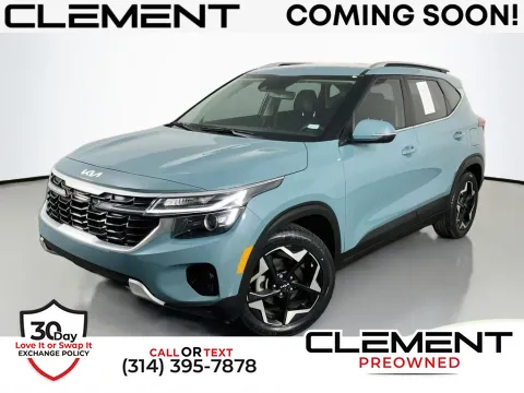 Blue 2024 Kia Seltos EX for sale in St. Charles, MO