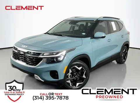 Blue 2024 Kia Seltos EX for sale in St. Charles, MO
