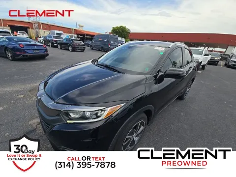 Black 2021 Honda HR-V EX for sale in St. Charles, MO