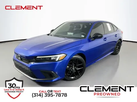 Blue 2024 Honda Civic Sport for sale in St. Charles, MO