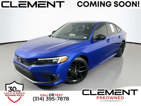 Blue 2024 Honda Civic Sport for sale in St. Charles, MO
