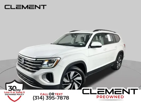 White 2024 Volkswagen Atlas 2.0T SE w/Technology for sale in St. Charles, MO