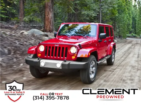 Silver 2015 Jeep Wrangler Unlimited Sahara for sale in St. Charles, MO