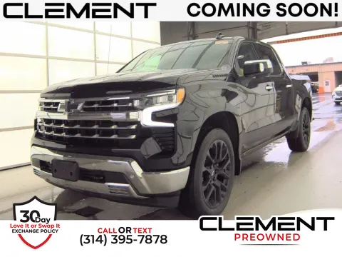 Black 2023 Chevrolet Silverado 1500 LTZ for sale in St. Charles, MO